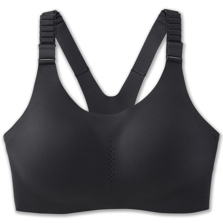 Brooks Dare Racerback 2.0 Womens Sports Running Bra Ireland Asphalt/DarkGey (RHDG-81065)